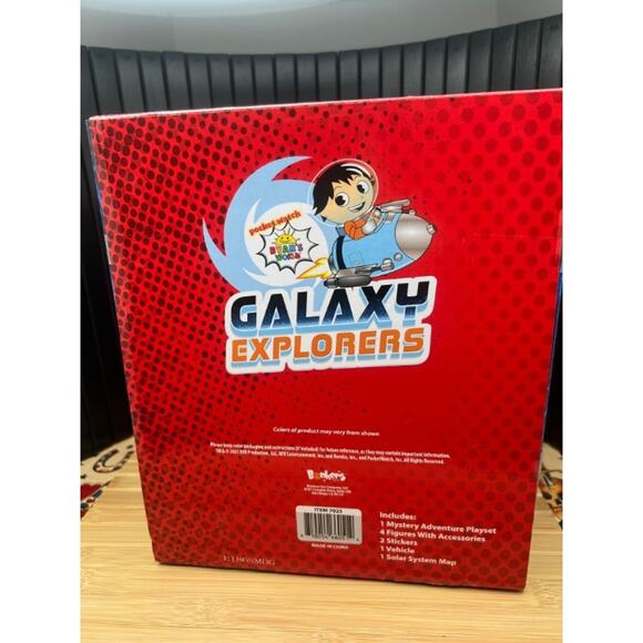 NIB Ryans World Mystery Adventure Playset Galaxy Explorers New - Picture 5 of 8